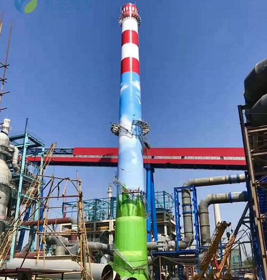 煙囪粉刷美化:綠色技藝綻放光彩,讓工業(yè)風景重煥生機！