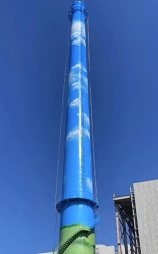 煙囪美化設計:打造與眾不同的工業(yè)地標